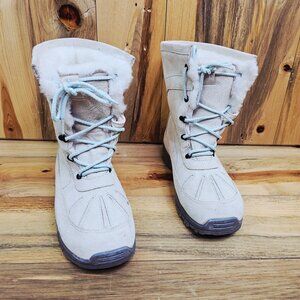 Columbia Winter White Fleece Winter Boots